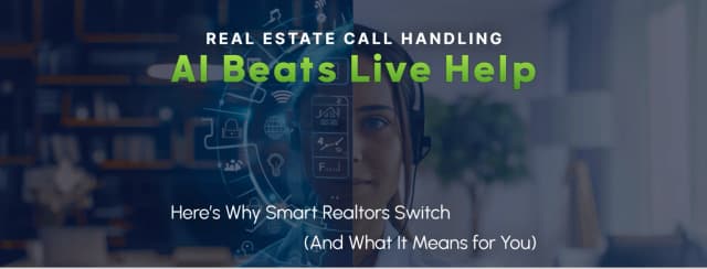 Voice AI or Live Answering Service? The Answer is Clear for Realtors